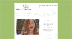 Desktop Screenshot of gigglenbloom.com